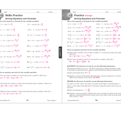 Glencoe algebra 1 chapter 2