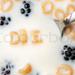 Actor who was the face of a letter-shaped cereal