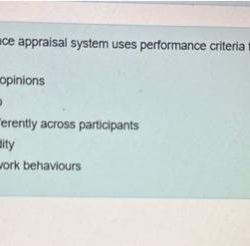 All performance appraisal systems should differentiate high and low performers